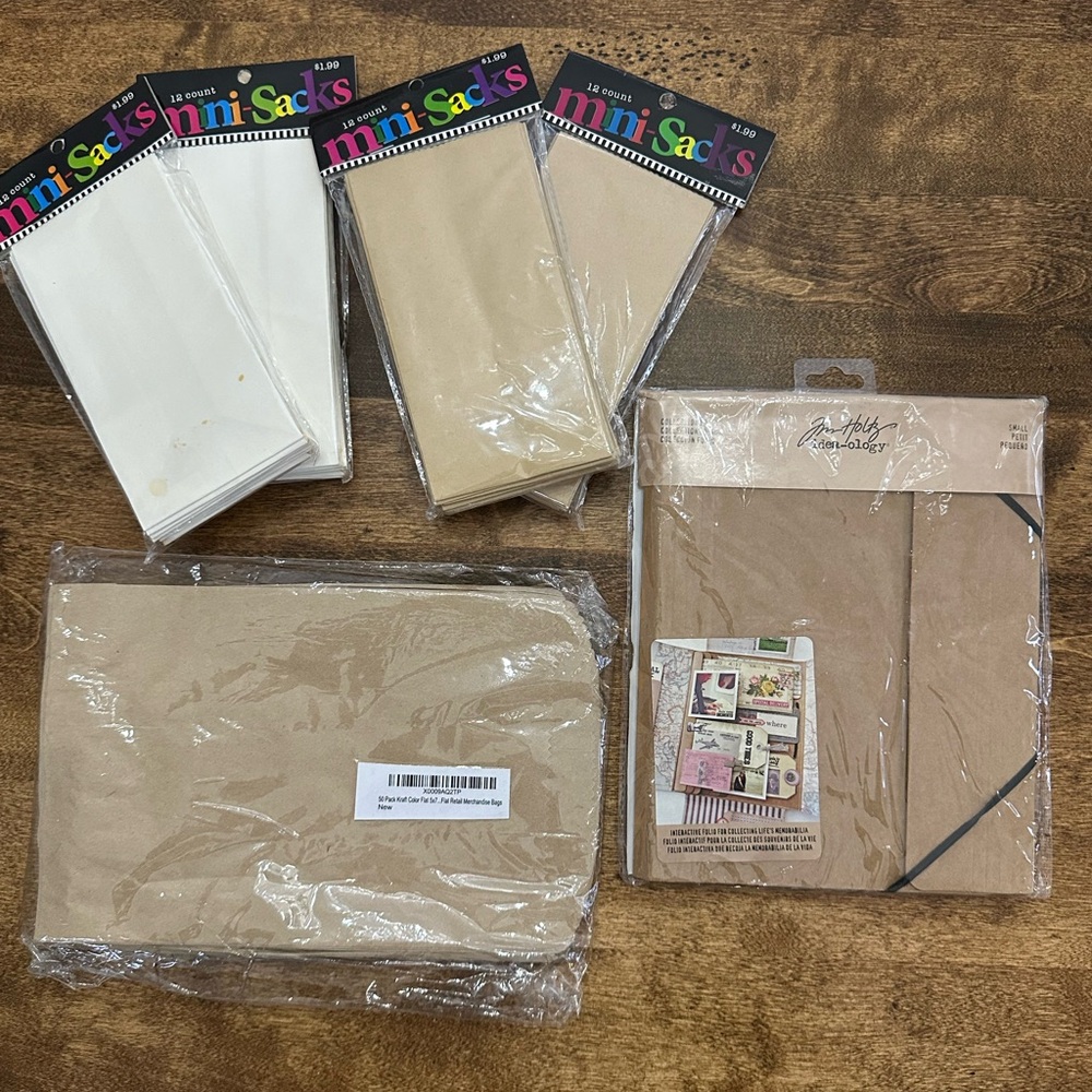 Assorted Mini Sacks and Paper Bags